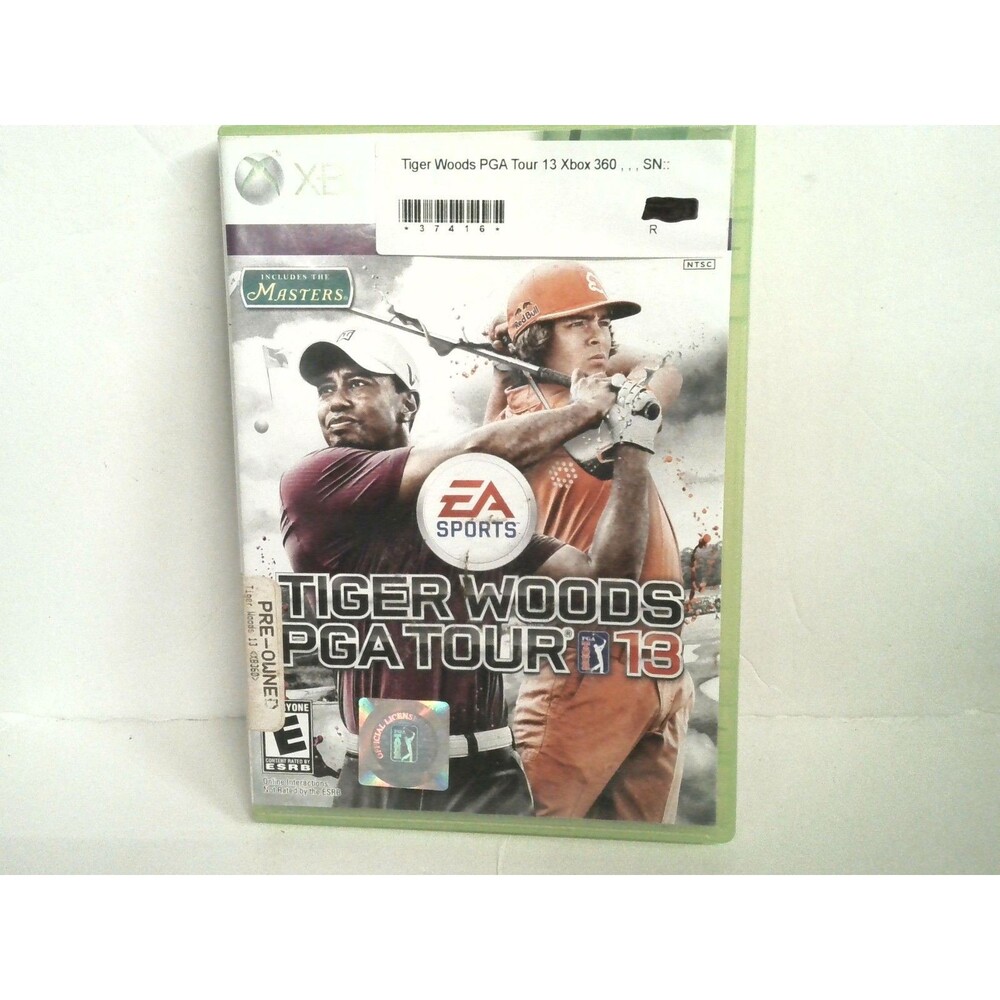 Tiger Woods PGA Tour 2013 Game EA Sports Xbox 360 Golf Sim
